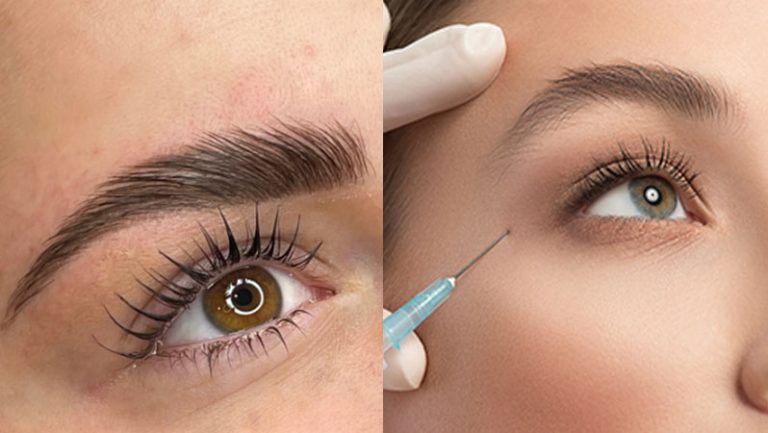 لیفت ابرو و لیمینت ابرو