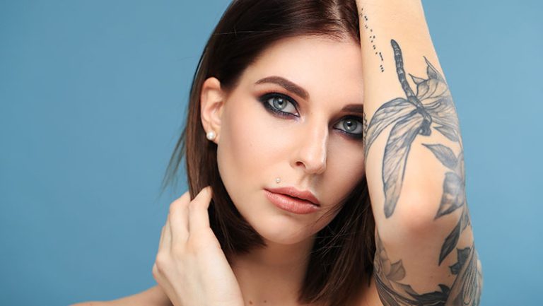 طرح تاتو مینیمال محبوب زنانه