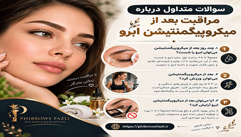 سوالات متداول میکروپیگمنتیشن